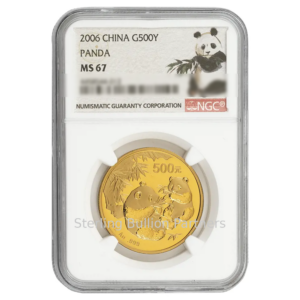 2006 Chinese Panda 1oz Gold Coin – NGC MS67