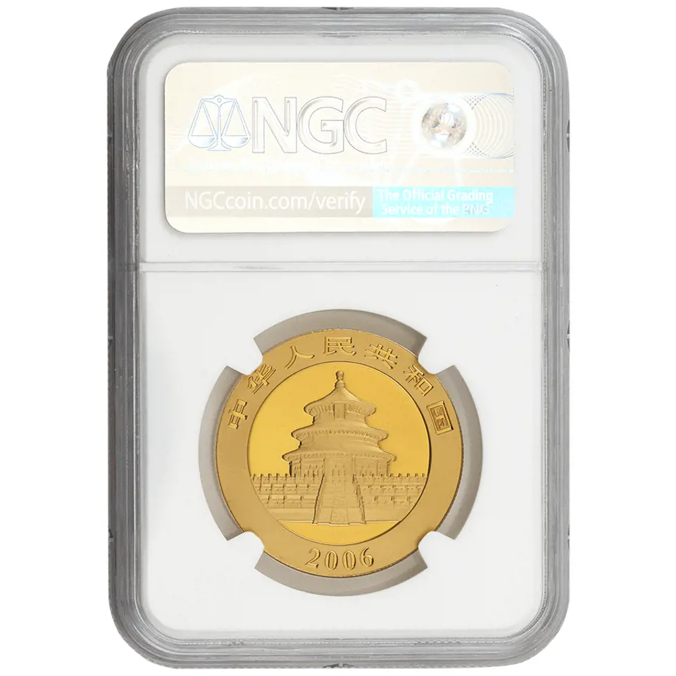 2006 Chinese Panda 1oz Gold Coin – NGC MS67 - Image 2