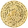 2023 UK Tudor Beasts Bull of Clarence 1/4oz Gold Coin