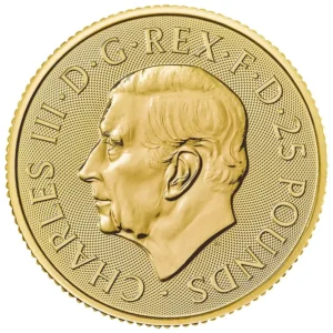 2023 UK Tudor Beasts Bull of Clarence 1/4oz Gold Coin