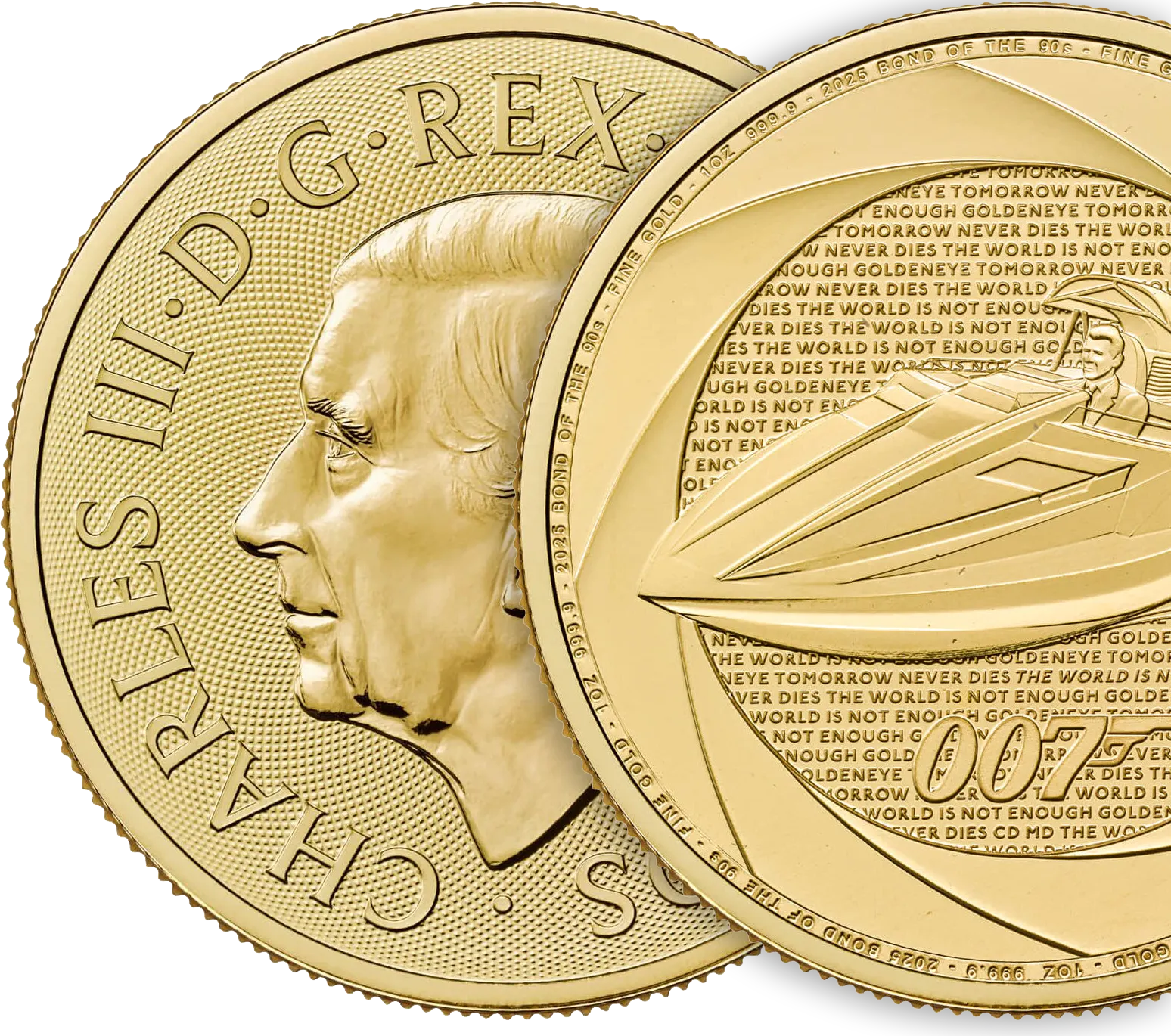 Bond of the 1990s 2025 1oz Gold Bullion Coin