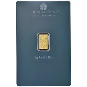 The Royal Mint Britannia 'Happy Birthday' 1g Gold Bar1