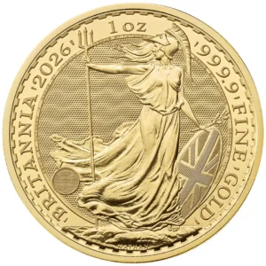 2026 UK Britannia 1oz Gold Coin