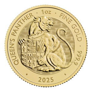 2025 UK Tudor Beasts Queen’s Panther 1oz Gold Coin