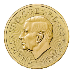 Alternative view of 2024 UK Tudor Beasts Seymour Unicorn 1oz Gold Coin