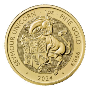 2024 UK Tudor Beasts Seymour Unicorn 1oz Gold Coin