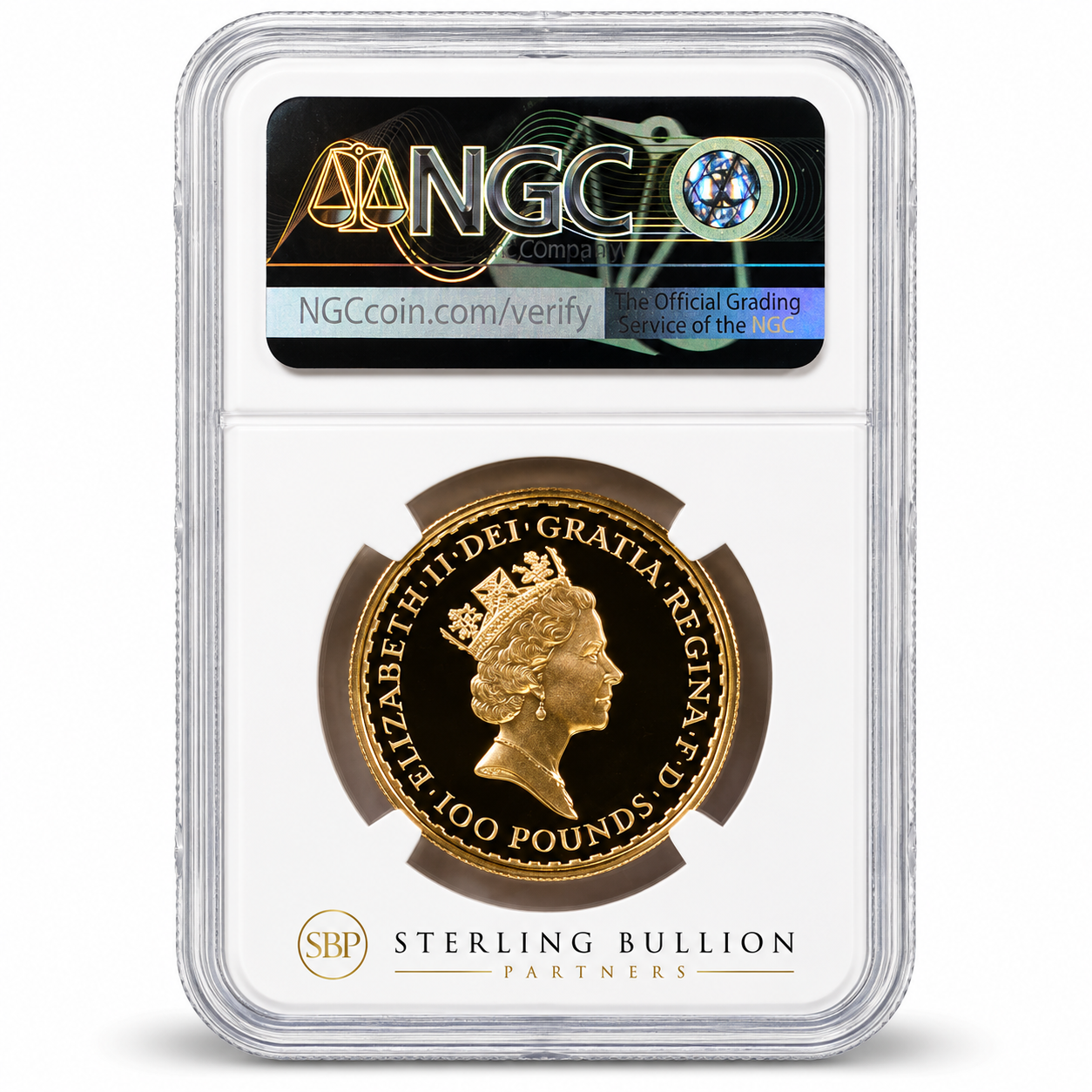 1988 G.Britian G£100 Britannia PF70 Ultra Cameo1