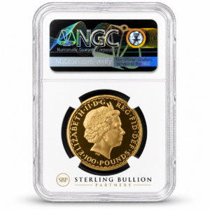 2005 G.Britian G£100 Sated Britannia PF70 Ultra Cameo1