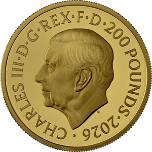 2026 Great Engravers William IV Crown £200 2oz Gold Proof Coin graded NGC PF70 Ultra Cameo in official certified holder