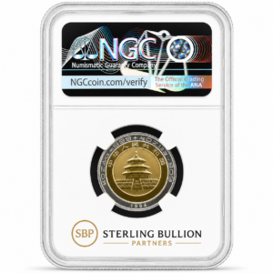 1994 China Bi-Metallic Panda 10 Yuan NGC PF70 Ultra Cameo1