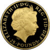2014 Britannia 1:4oz Gold Proof Queen Elizabeth II obverse by Ian Rank-Broadley1