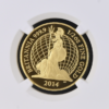 2014 Britannia Half-Ounce Gold Proof Coin graded NGC PF70 Ultra Cameo CU1