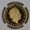 2020 James Bond Pay Attention 007” £100 1oz Gold Proof NGC PF70 Ultra Cameo CU2