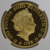 2020 James Bond Shaken Not Stirred £200 2oz Gold Proof NGC PF70 Ultra Cameo CU2