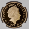 2020 King George III £5 Gold Proof NGC PF70 Ultra Cameo CU2