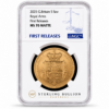 2025 Royal Arms Five-Sovereign Gold Coin NGC MS70 Matte First Releases