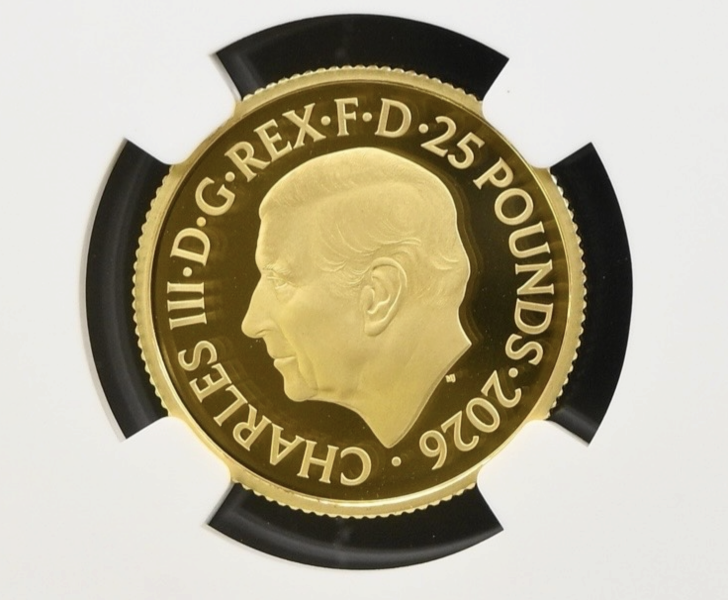 2026 £25 The Agnel 1:4oz PF70 UC CU1
