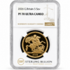 2026 Five-Sovereign Gold Proof NGC PF70 Ultra Cameo