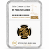 2026 Half-Sovereign Gold Proof Coin NGC PF70 Ultra Cameo