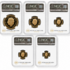 2026 Sovereign Five-Coin Gold Proof collection NGC PF70 Ultra Cameo Top Pop coins